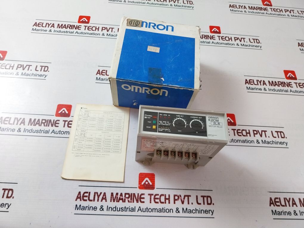 Omron K2Cm-2Ls Static Motor Relay 2 To 40S 200/220/240 Vac