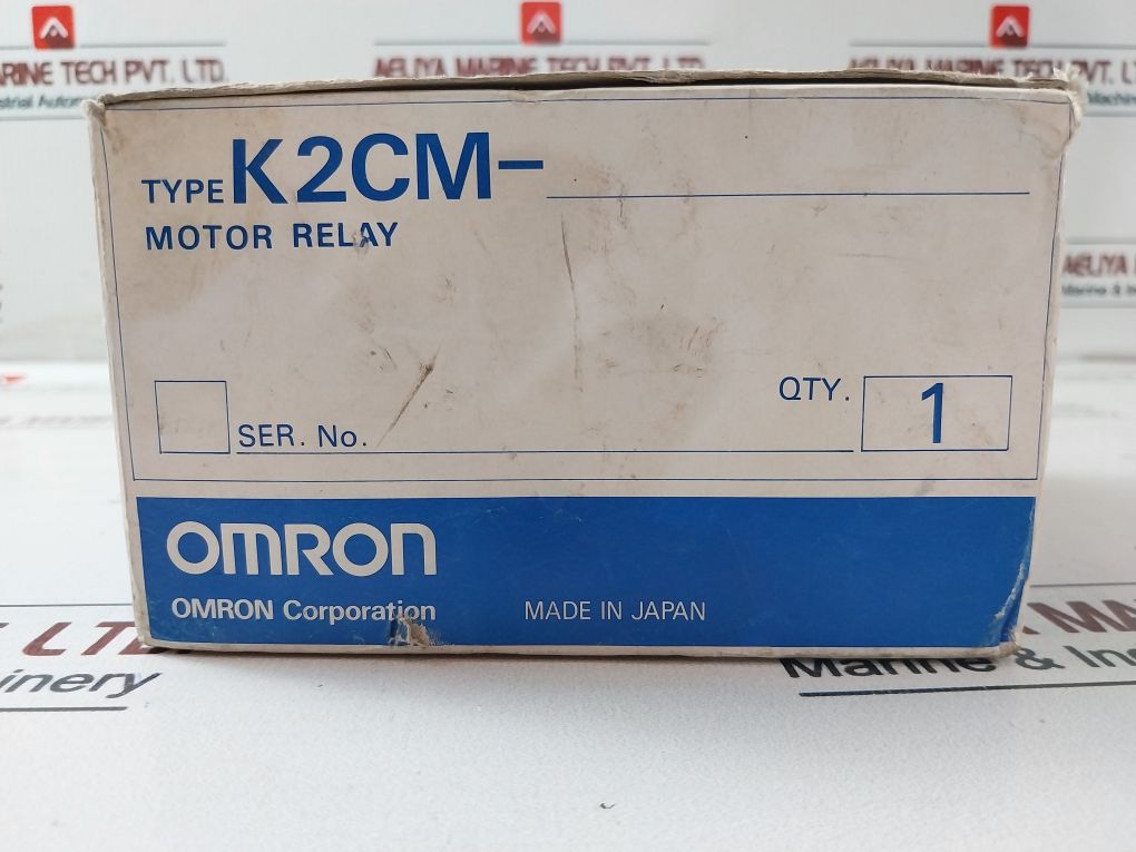 Omron K2Cm-2Ls Static Motor Relay 2 To 40S 200/220/240 Vac