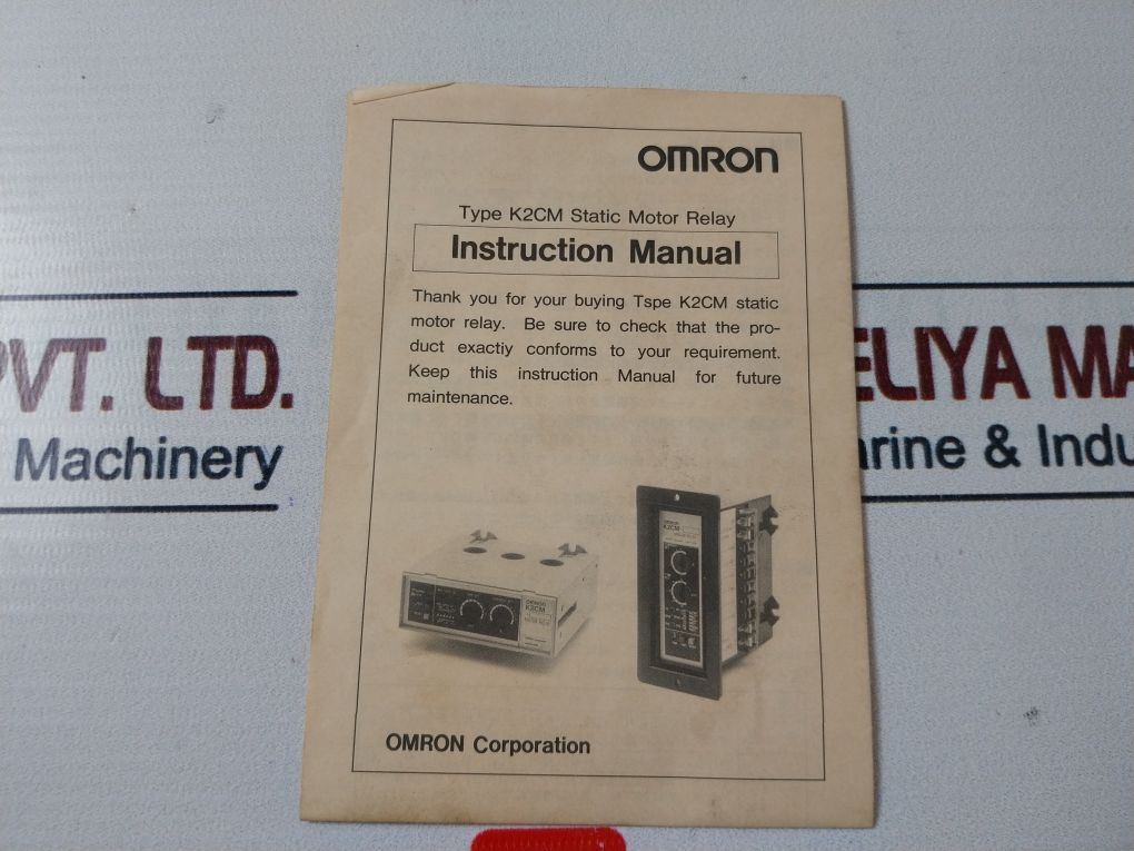Omron K2Cm-2Ls Static Motor Relay 2 To 40S 200/220/240 Vac