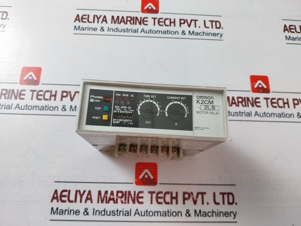 Omron K2Cm-2Ls Static Motor Relay 2 To 40S 200/220/240 Vac