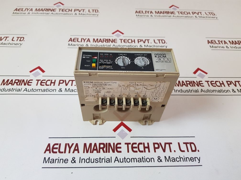 Omron K2Cm-q1L Motor Relay