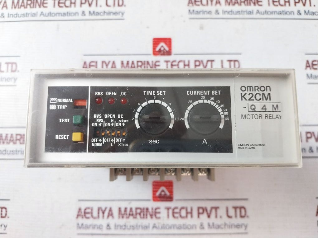 Omron K2Cm-q4M Static Motor Relay 400/440 Vac