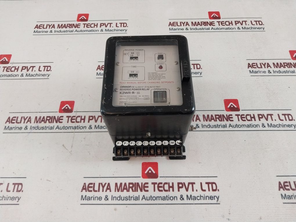 Omron K2Wr-r-s5 Reverse Power Relay