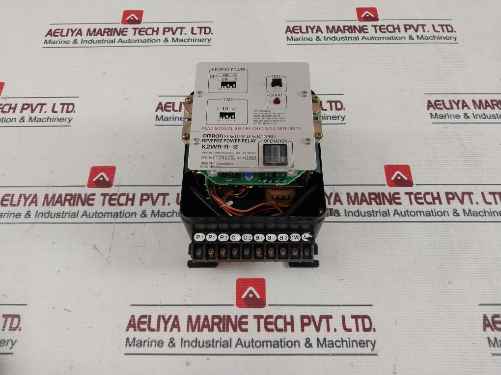Omron K2Wr-r-s5 Reverse Power Relay 5A