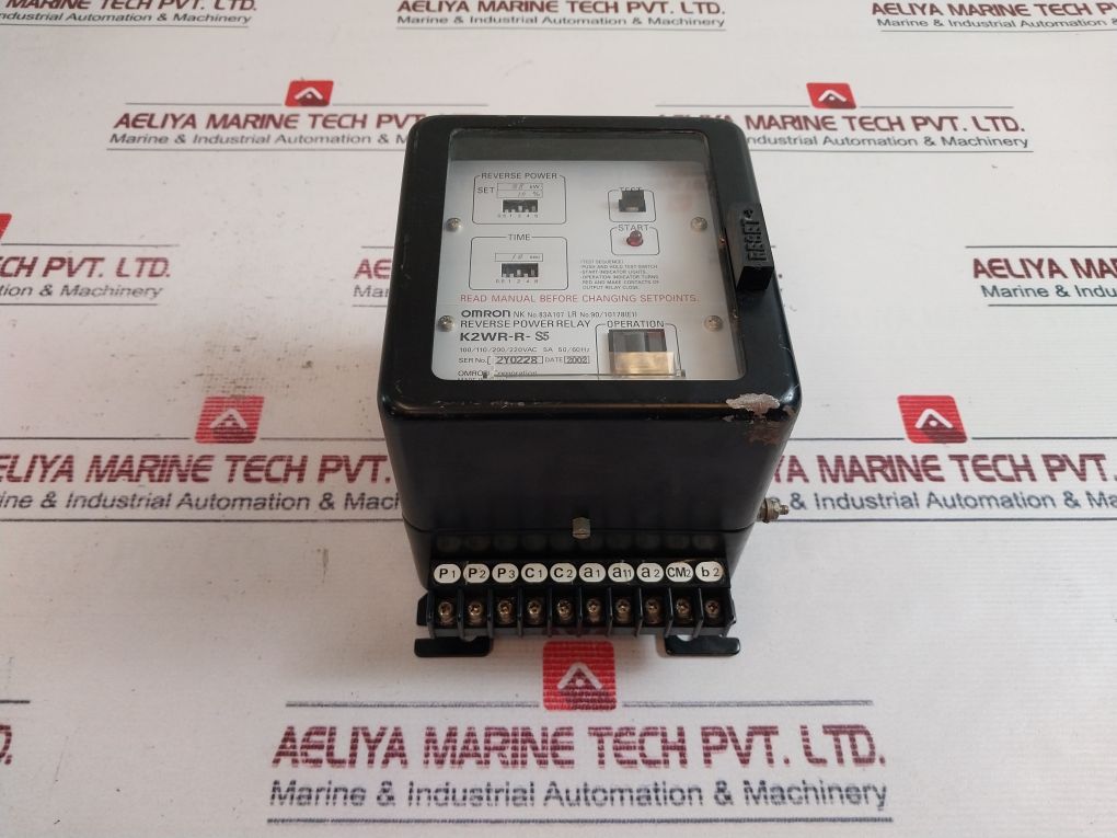 Omron K2Wr-r-s5 Reverse Power Relay 88Kw