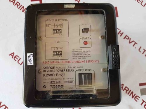 Omron K2Wr-r-s5T Revers Power Relay