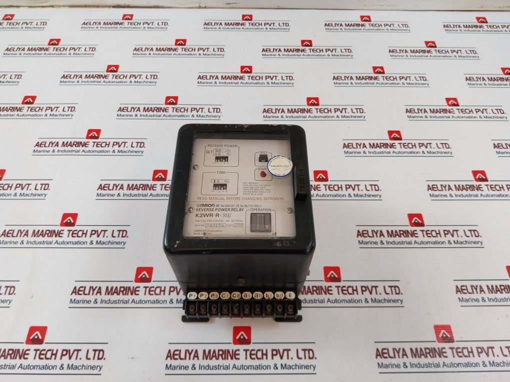 Omron K2Wr-r-s5U Reverse Power Relay 100/110/200/220Vac 5A 50/60Hz