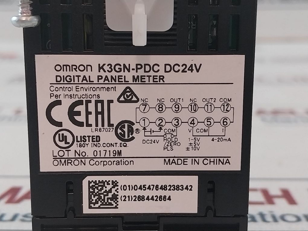 Omron K3Gn-pdc Dc24V Digital Panel Meter K3Gn