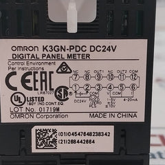 Omron K3Gn-pdc Dc24V Digital Panel Meter K3Gn