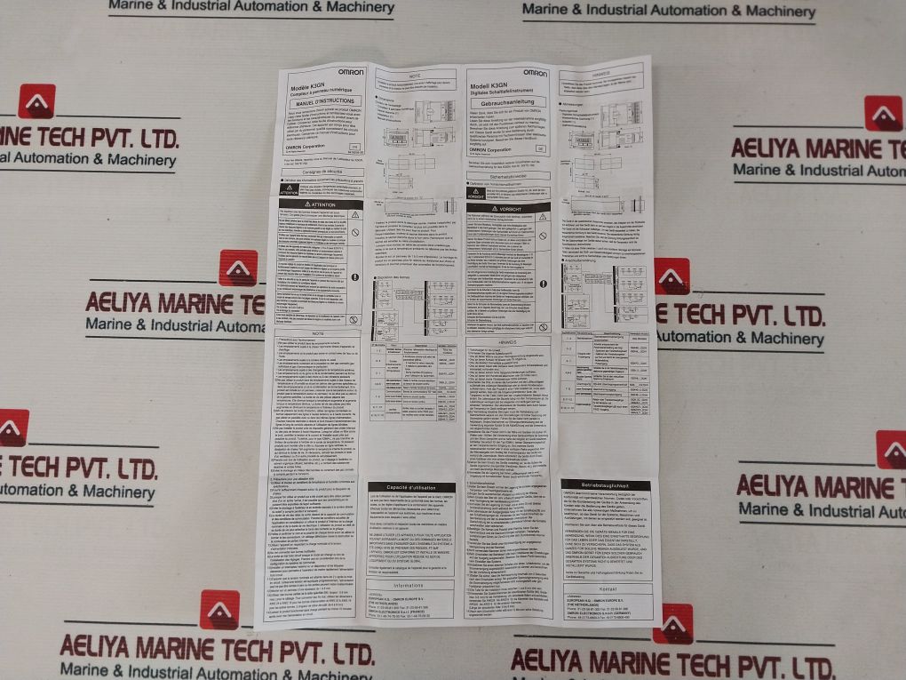 Omron K3Gn-pdt2 Digital Panel Meter K3Gn Dc24V