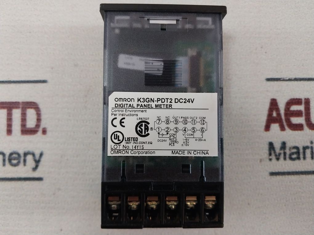 Omron K3Gn-pdt2 Digital Panel Meter K3Gn Dc24V