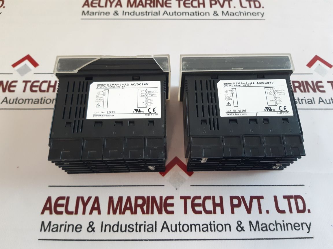 Omron K3Ma-j-a2 AcDc 24 V Digital Panel Meter
