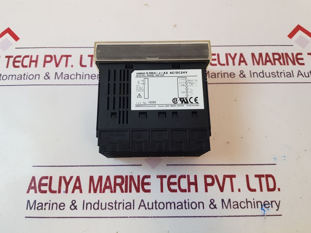 Omron K3Ma-j-a2 Digital Panel Meter 5060 Hz
