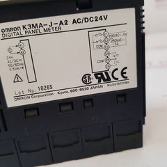 Omron K3Ma-j-a2 Digital Panel Meter 5060 Hz
