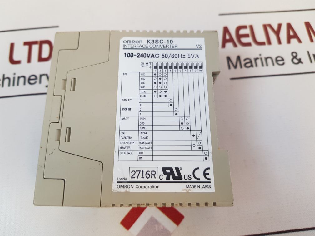 Omron K3Sc-10 Interface Converter