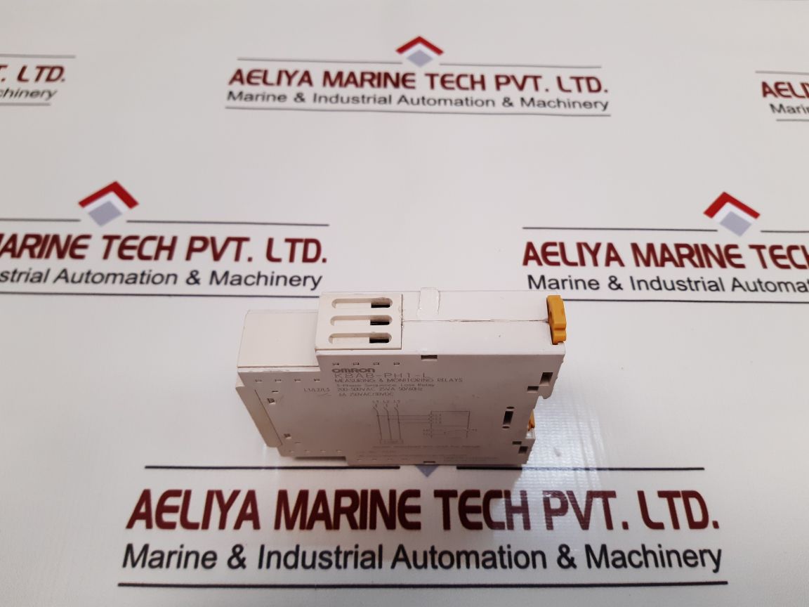 Omron K8Ab-ph1-l Measuring & Monitoring Relay 3 Phase