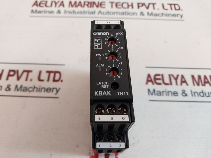 Omron K8Ak-th11S 24Vac/Dc Temperature Monitoring Relay