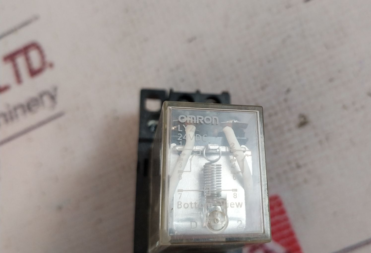 Omron Ly2 General Purpose Relay With Socket