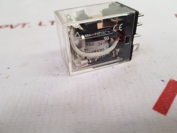 Set Of 3X Omron Ly2N Relay 10A 110Vac~