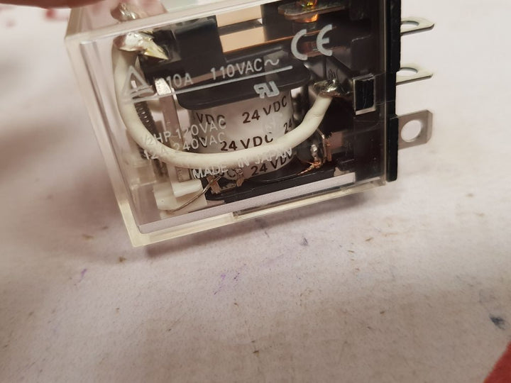 Set Of 3X Omron Ly2N Relay 10A 110Vac~