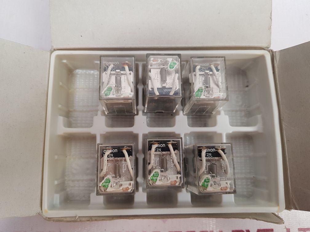 Set Of 3X Omron Ly2N Relay 10A 110Vac~