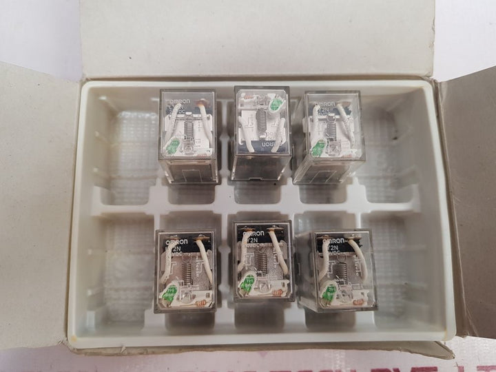 Set Of 3X Omron Ly2N Relay 10A 110Vac~