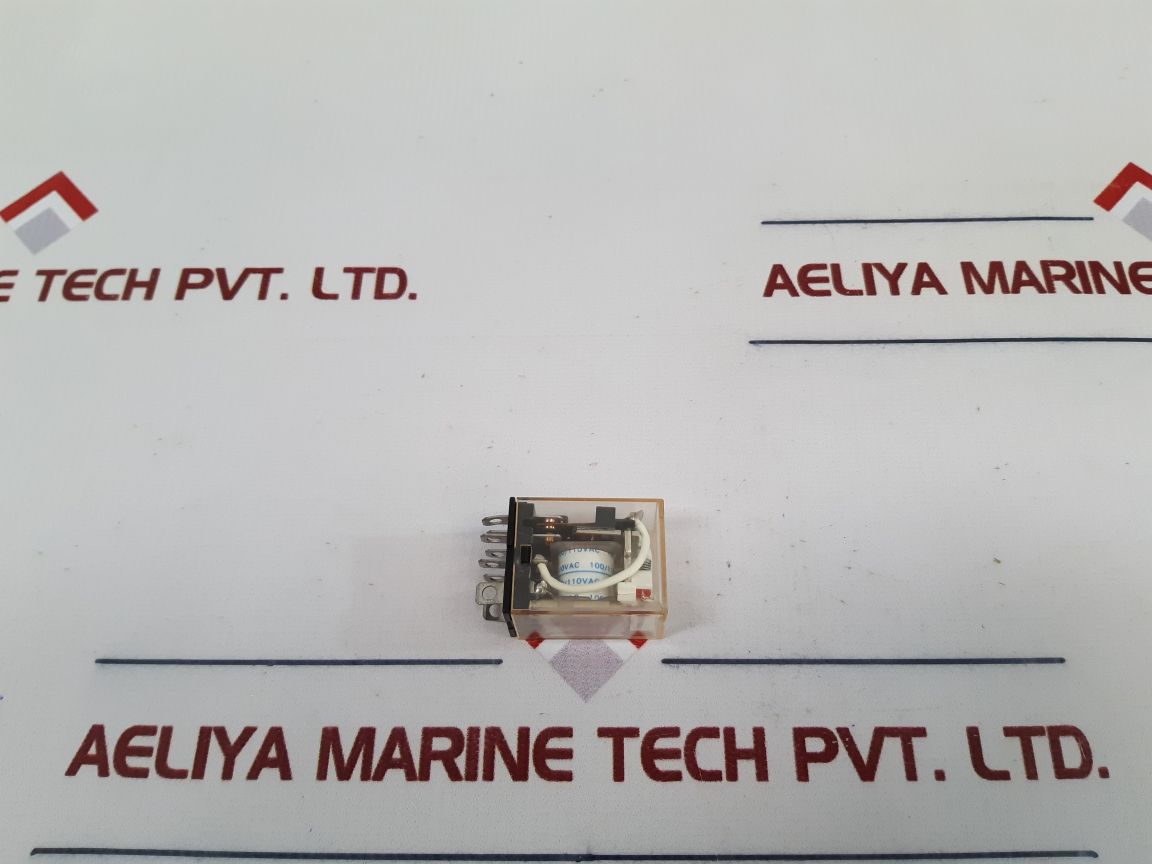 Lot of 2x Omron Ly2N Relay 10A 110Vac~