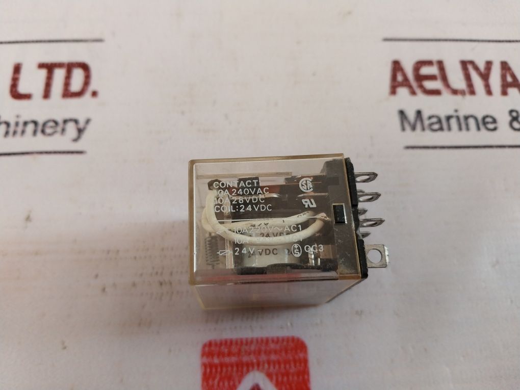 Omron Ly4 Relay 24Vdc 