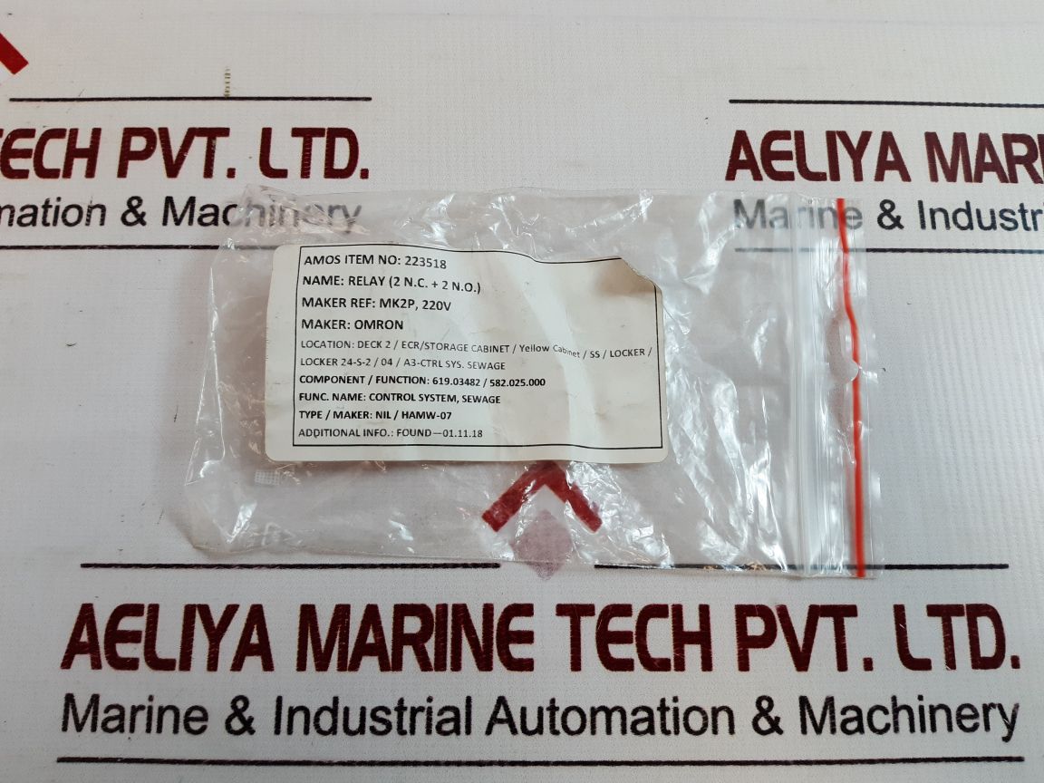 Omron Mk2P Relay 220V
