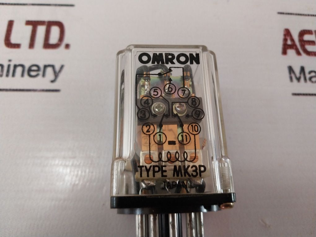 Omron Mk3P Control Relay Ac 24V 60Hz