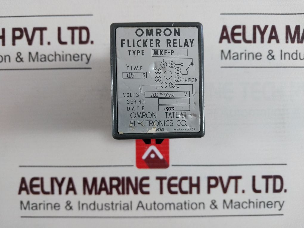 Omron Mkf-p Flicker Relay Ac 100