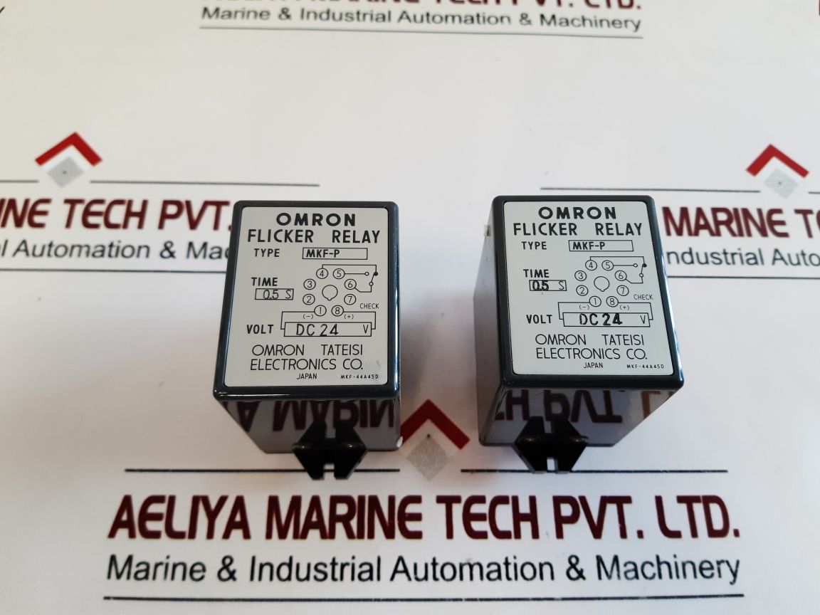 Omron Mkf-p Flicker Relay 0.5S Dc24V