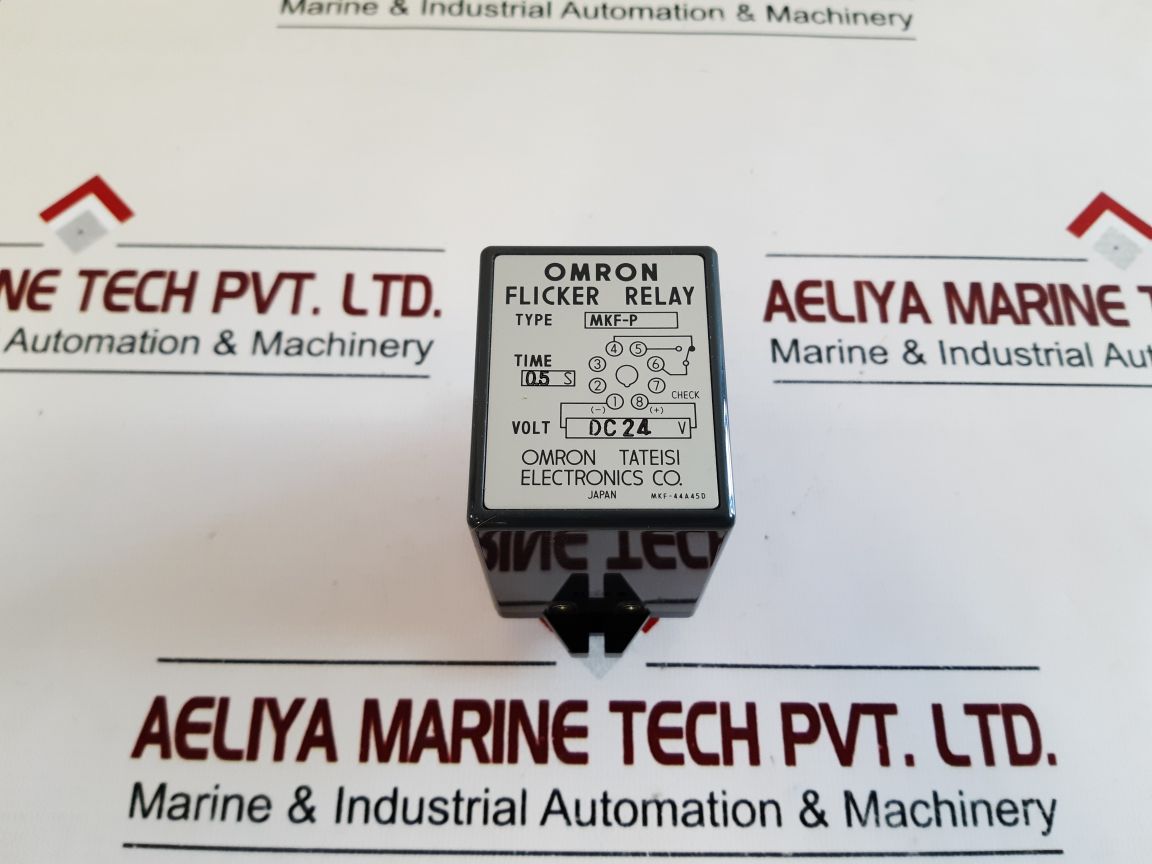 Omron Mkf-p Flicker Relay 0.5S Dc24V