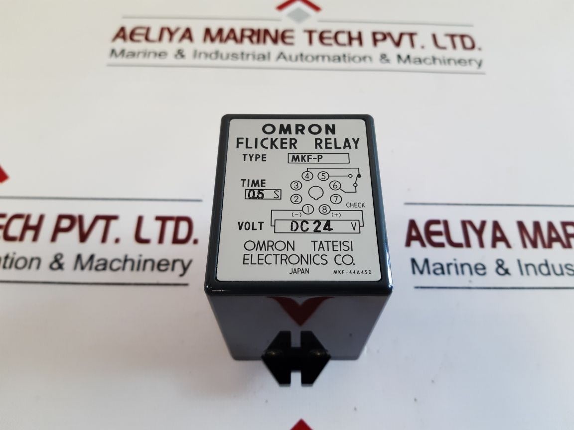 Omron Mkf-p Flicker Relay 0.5S Dc24V
