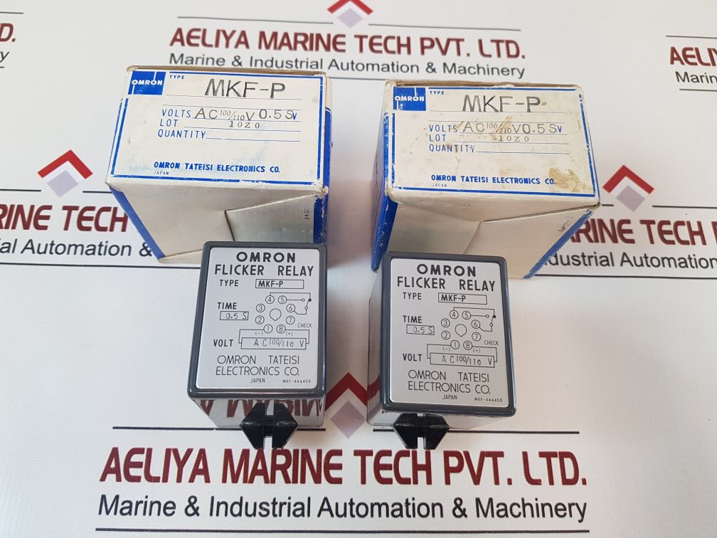 Omron Mkf-p Flicker Relay Ac100110V,0.5Sv
