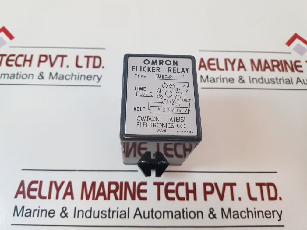 Omron Mkf-p Flicker Relay Ac100110V,0.5Sv
