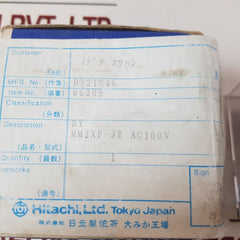 Omron Mm2Xp-je Power Relay
