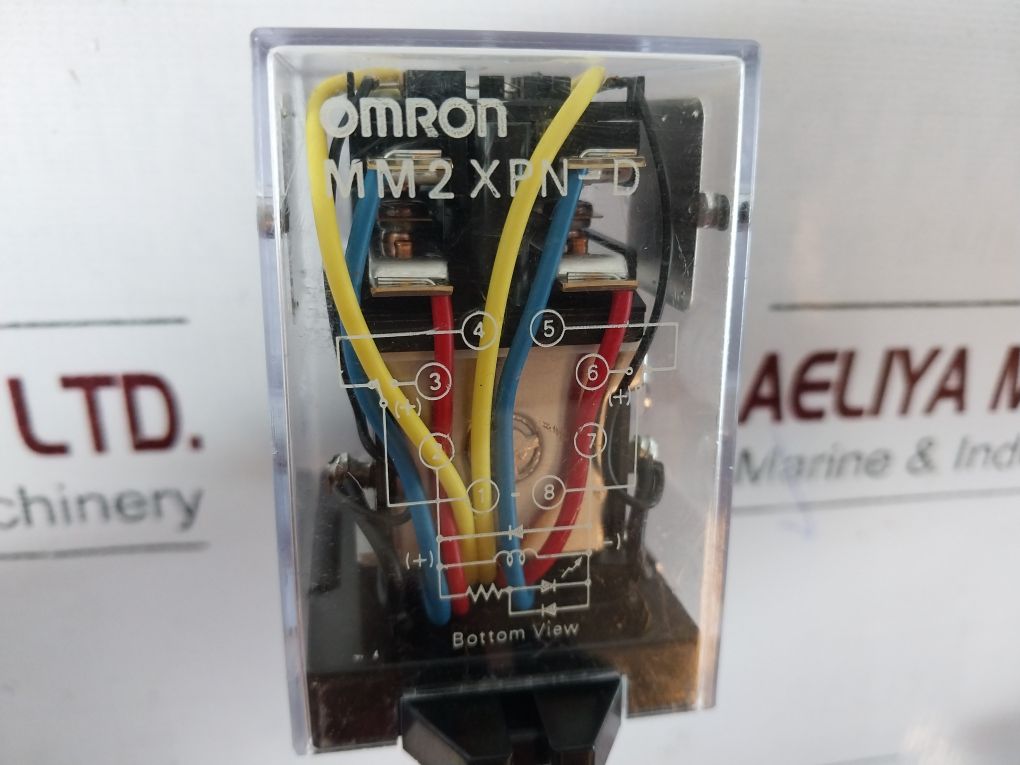 Omron Mm2Xpn-d Power Relay 24Vdc