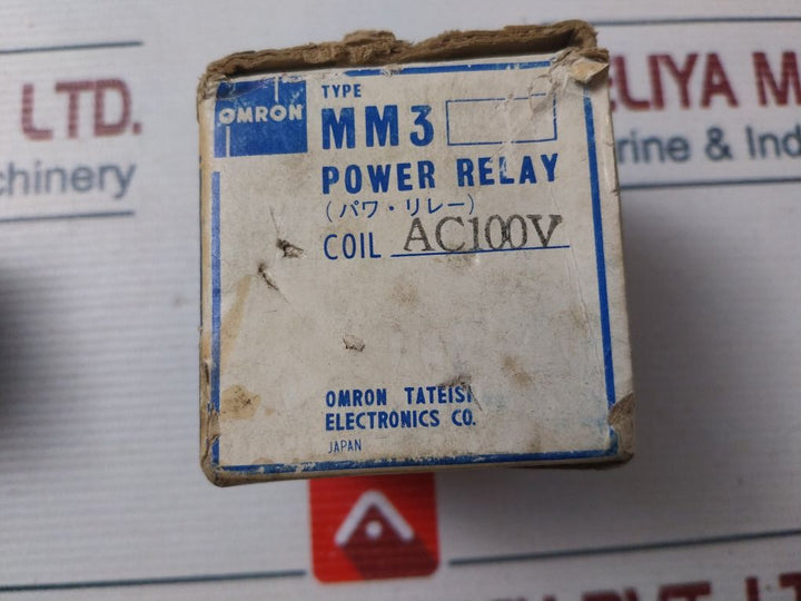 Omron Mm3 Power Relay Ac100V