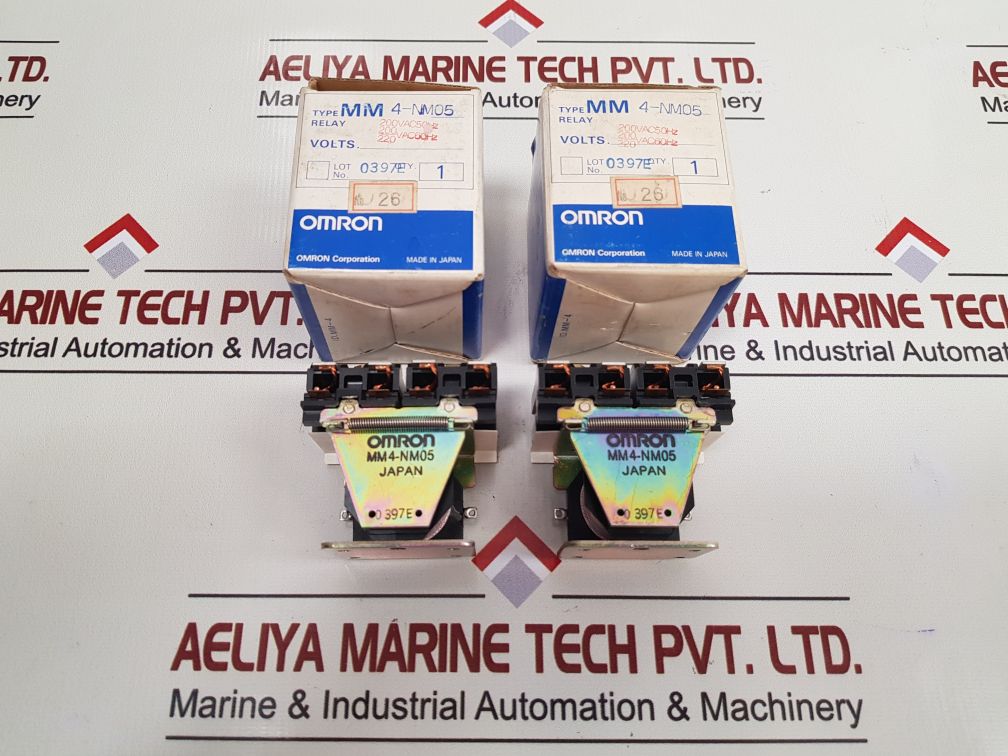 Omron Mm4-nm05 Relay
