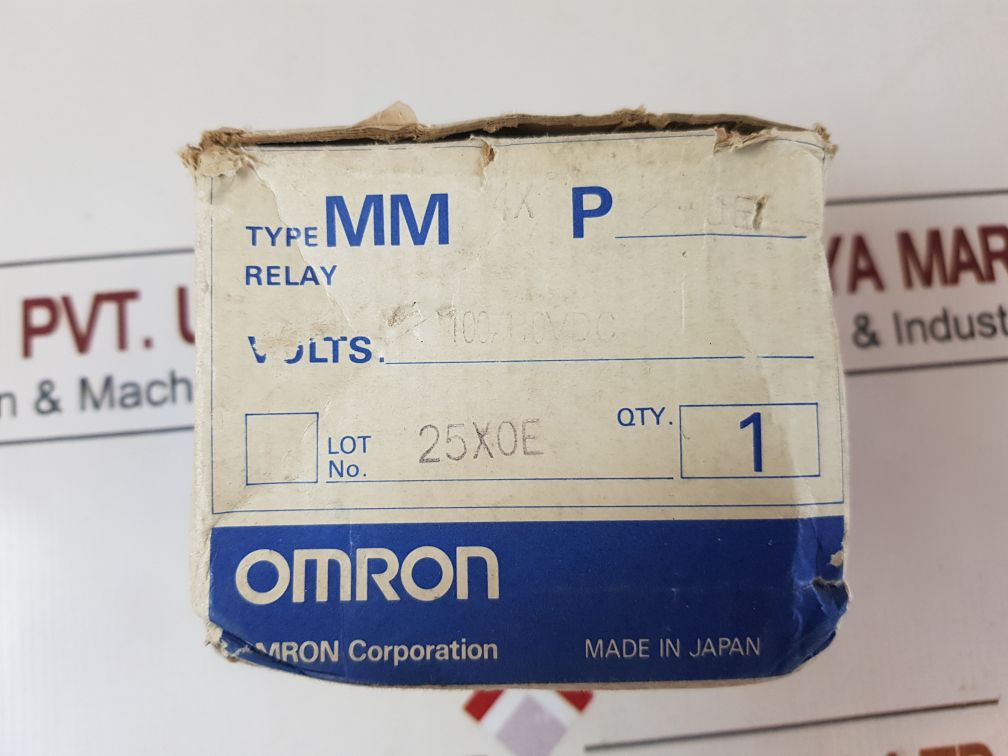 Omron Mm4Xp-je Relay