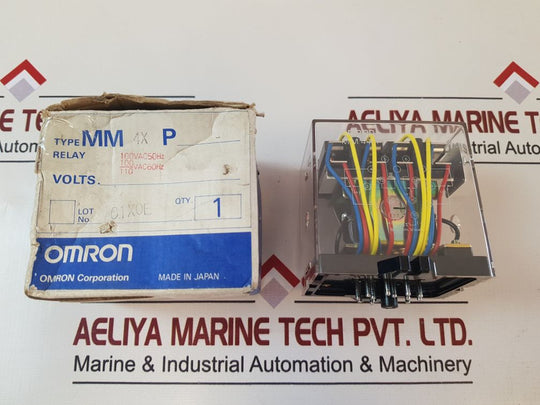 Omron Mm4Xp Power Relay
