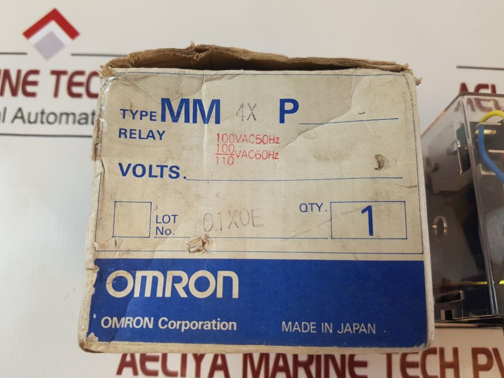 Omron Mm4Xp Power Relay
