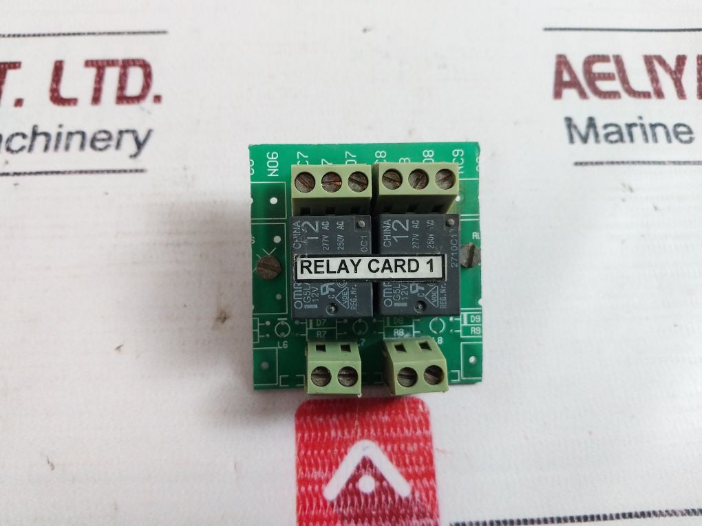 Omron Mt/2564 Relay Card 1 Printed Circuit Board