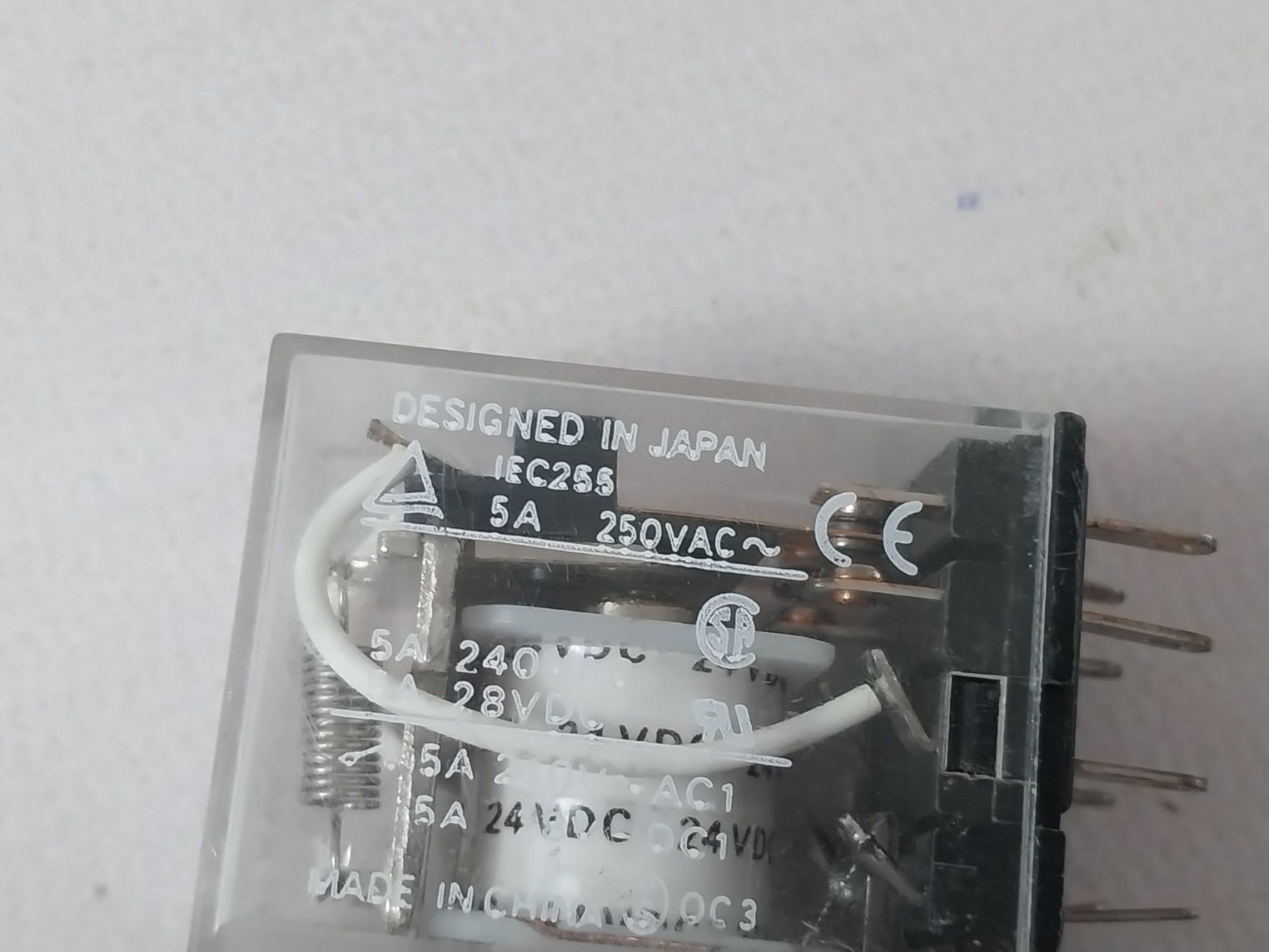 Lot Of 14X Omron My2 24Vdc Coil Relay