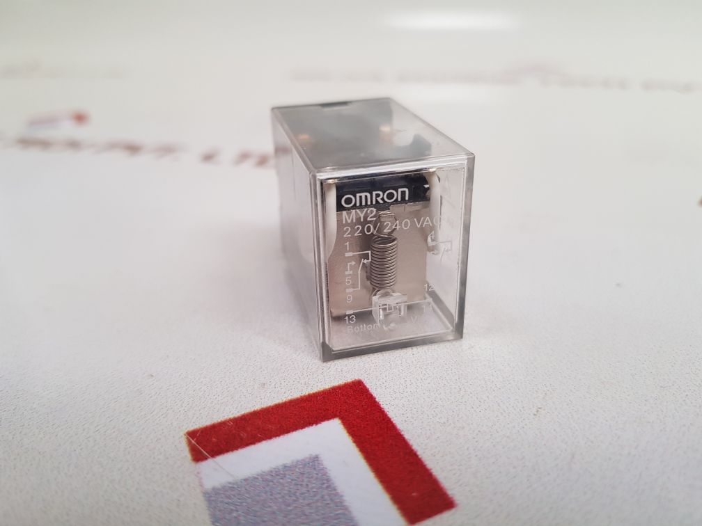 Set Of 6X Omron My2 Relay 5A At 240Vac