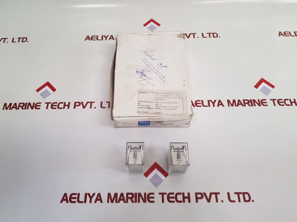 Omron My2 Relay 5A At 240Vac