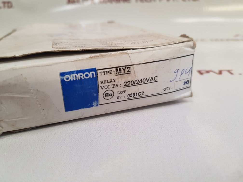 Set Of 6X Omron My2 Relay 5A At 240Vac
