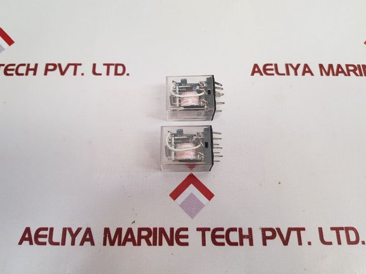 Set Of 6X Omron My2 Relay 5A At 240Vac