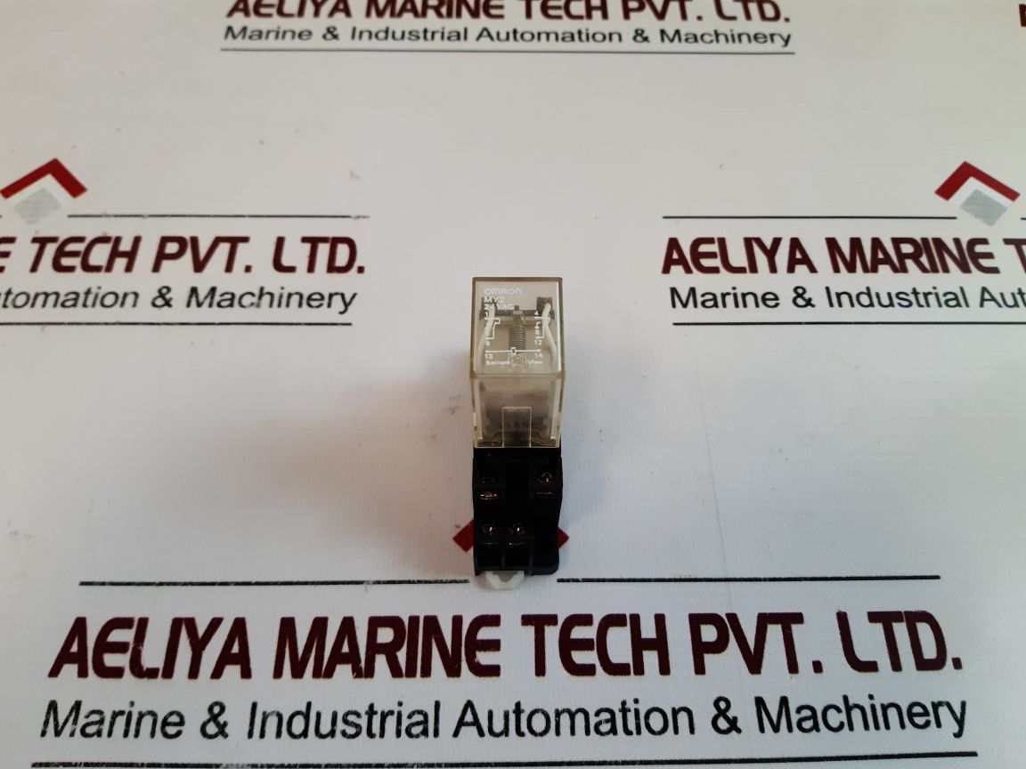 Omron My2 24Vac Relay With Base